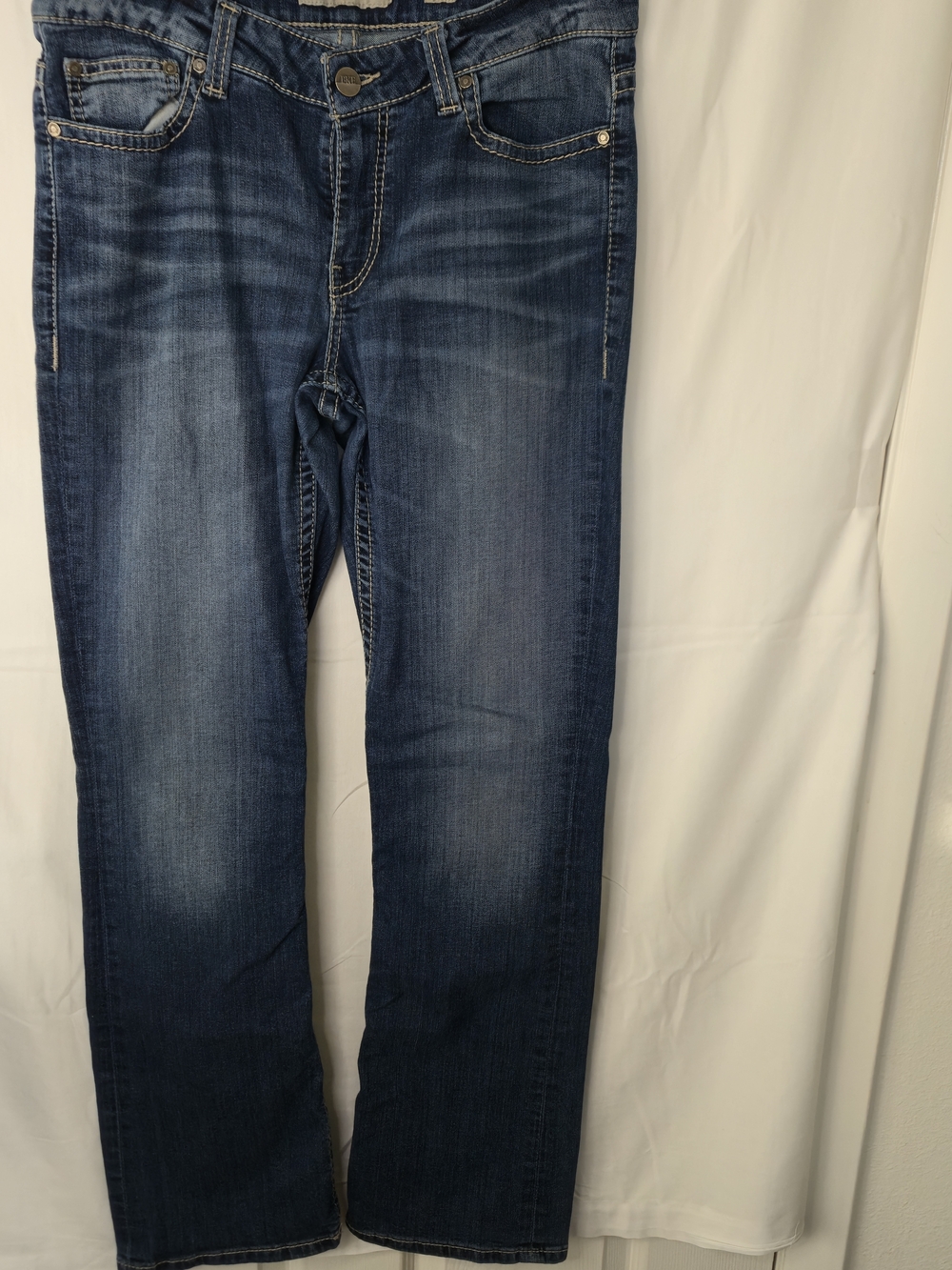 Buckle BKE Dakota Jeans Womens 29L Blue Stretch Straight Leg BPL1719 Casual 0532
